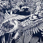 エルメス カレ90 FLAMINGO PARTY フラミンゴ パーティー スカーフ ネイビー ホワイト シルク レディース HERMES 【中古】